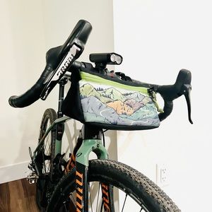 Bike Handlebar Storage Bag, Waterproof Bicycle Pack
